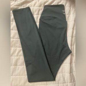 Dark Green Gymshark Training Leggings